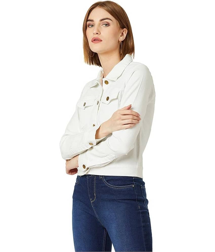 Miss Chase Cotton White Jackets