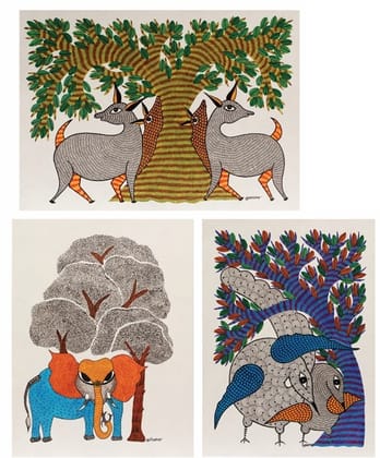 Gond Painting Non-frame
