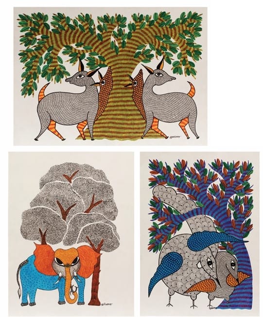 Gond Painting Non-frame