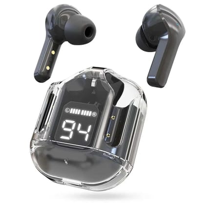 UltraPod Bluetooth Earbuds | High Bass + Water Resistant Black