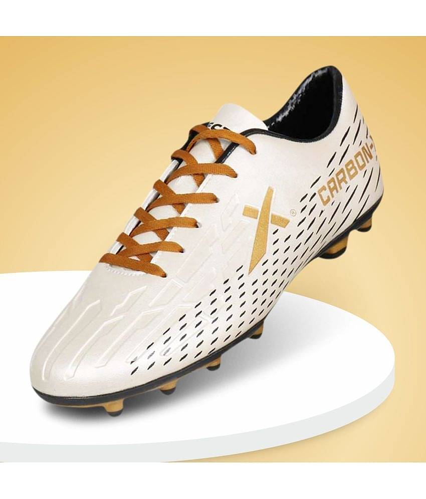 Vector X CARBON-X Pearl White Football Shoes
