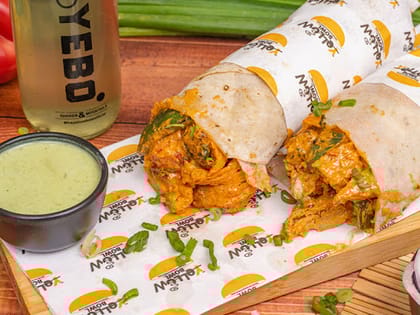 Stuffed Masala Chaap Roll