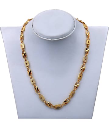 Shankhraj Mall Gold Plated Mens Necklace Chain-1002