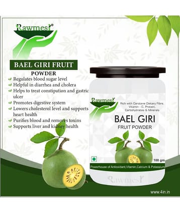 Rawmest Bel Giri | Bael Giri Fruit | Bael Phal Powder 100 Gm Pack of 1