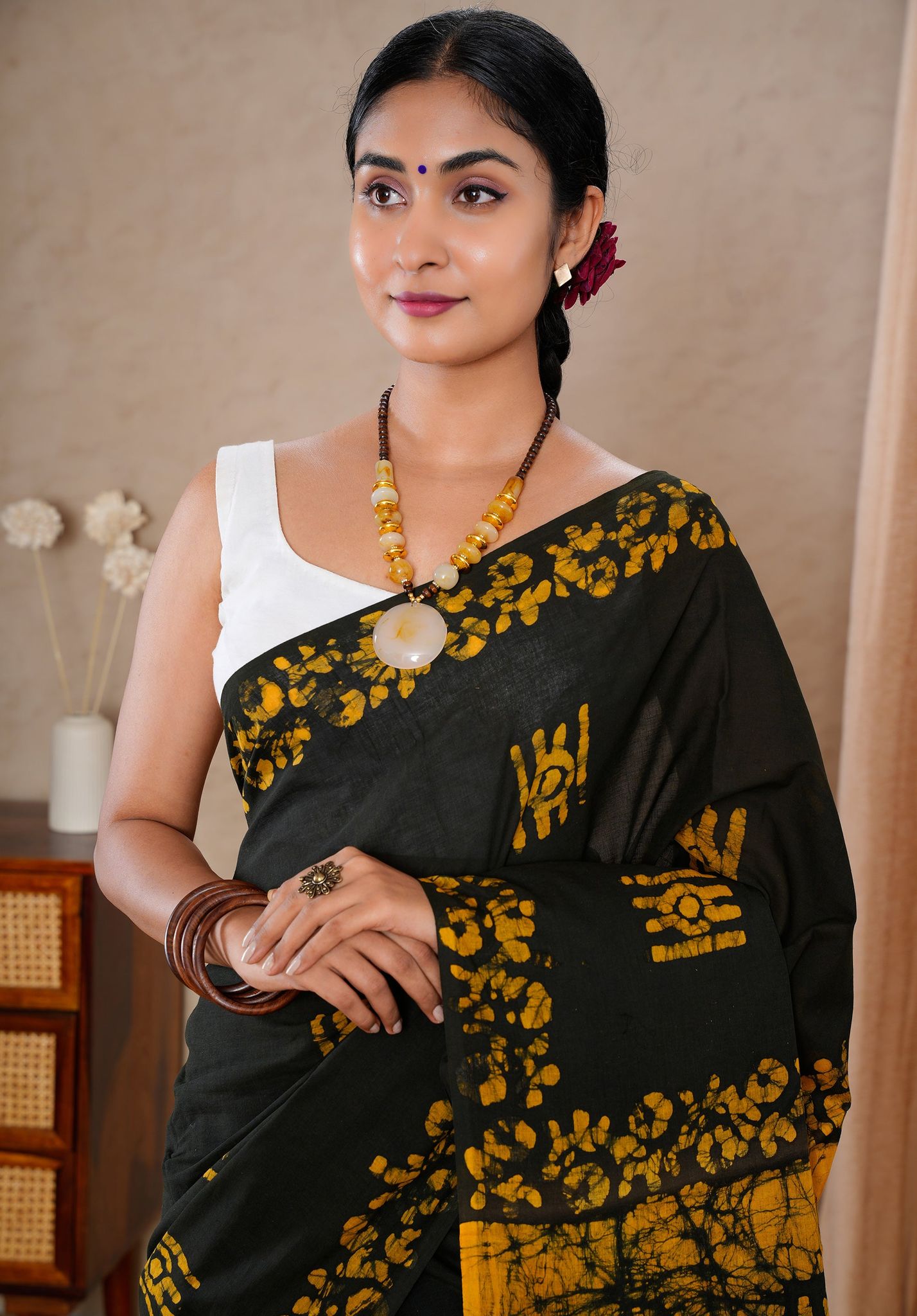 Jaipur Hand Block Print Saree