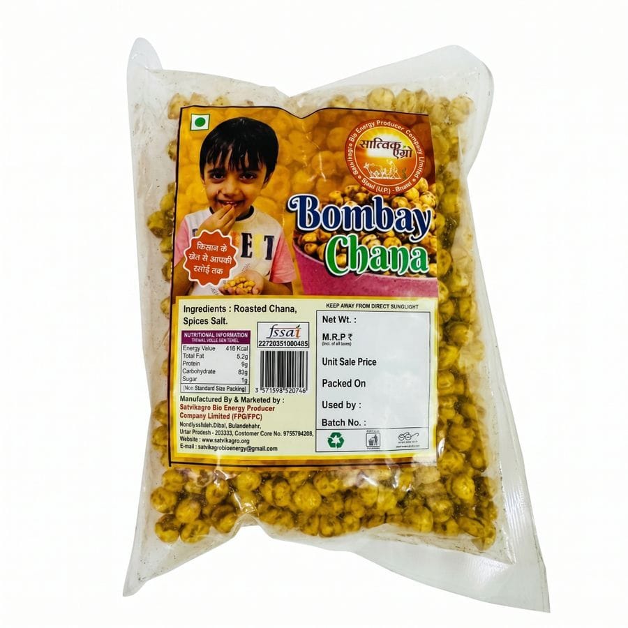 SATVIKAGRO BOMBAY CHANA - 150 gm - 150 gm - One plastic pouch