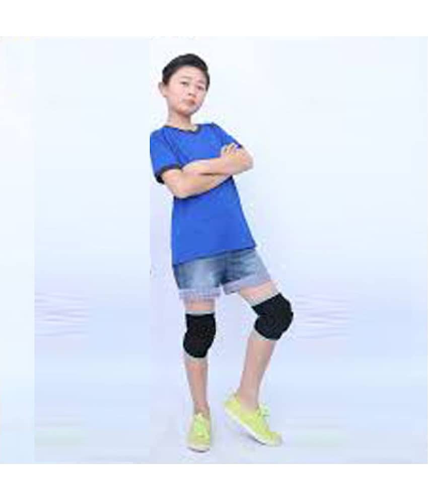 EmmEmm Square Padded Knee Guards for Ultimate Protection During Cycling/Skating & Trekking (Size-Small)