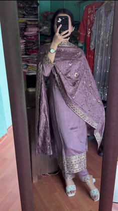 Designer Party Wear Look Top Bottom & Dupatta Set Designer Party Wear Look Top Bottom & Dupatta Set