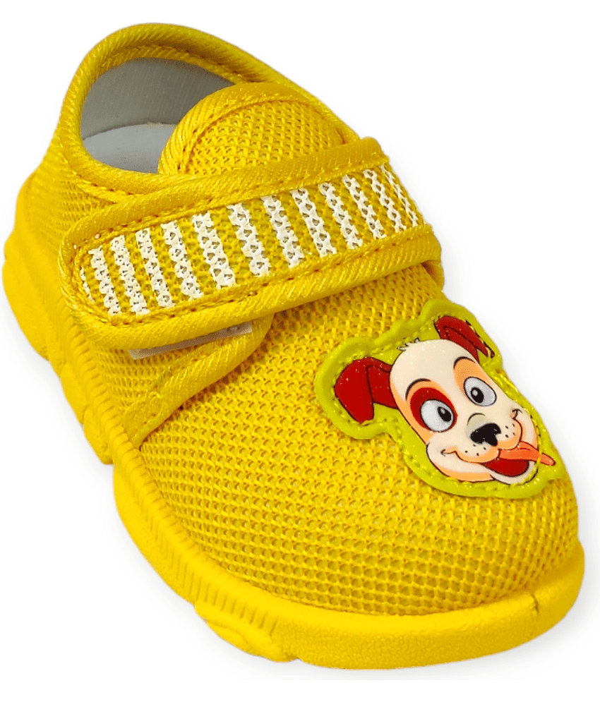 COOLZ - Yellow Booties For Baby Boy & Baby Girl 1 - 1.5 Years ( Pack of 1 )
