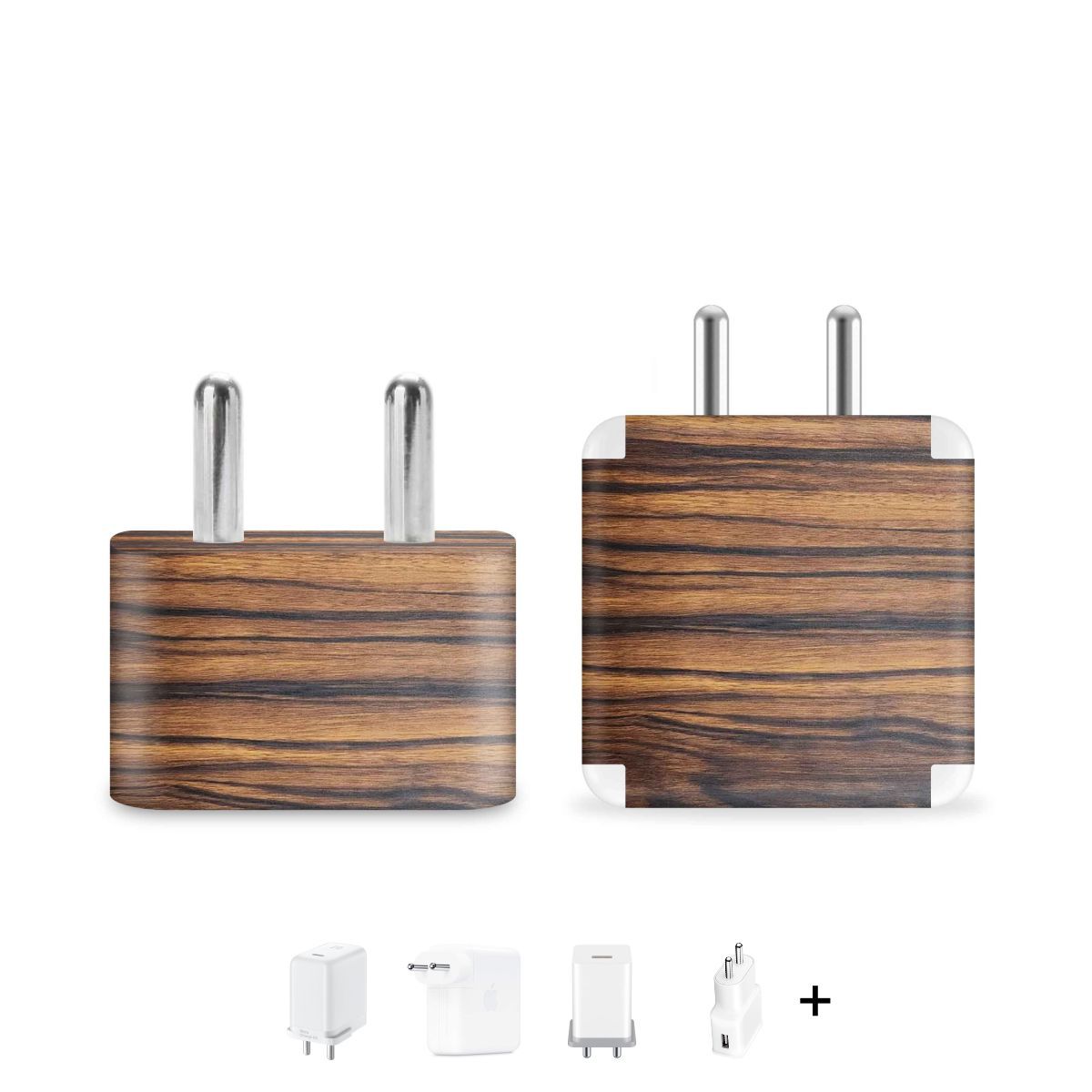 Mohogany Wood Charger Skin