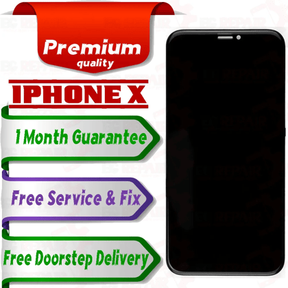 Apple iPhone X  (display glass combo folder) Mobile Display LCD Screen With Touch..