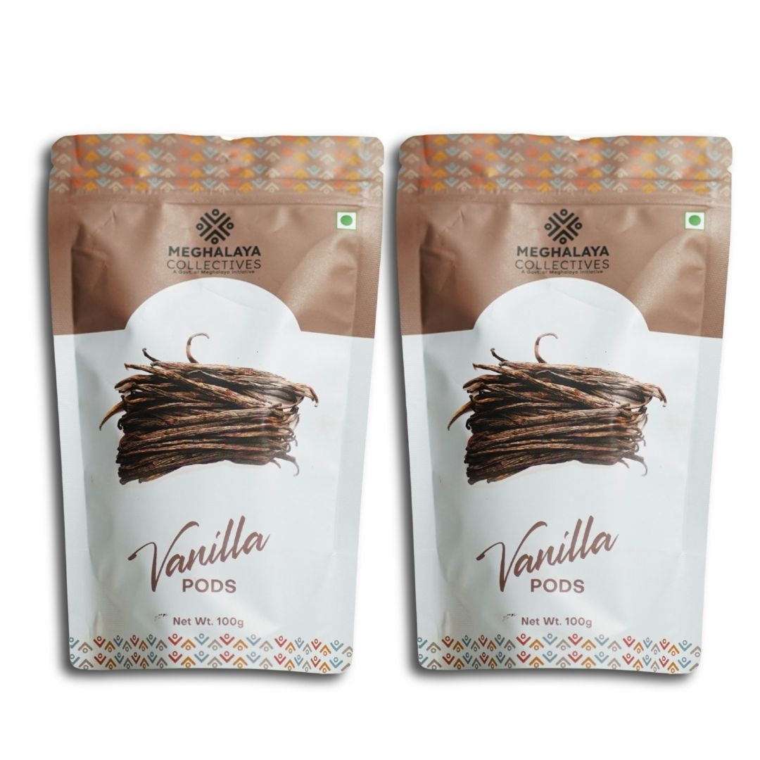 Meghalaya Collectives Vanilla Pods (Pack of 2)