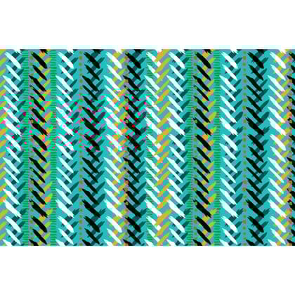 ArtzFolio Chevron D2 Art & Craft Gift Wrapping Paper-Plain Non-Textured / 18x12inch (45.7x30.5cms); SET OF 2 PCS
