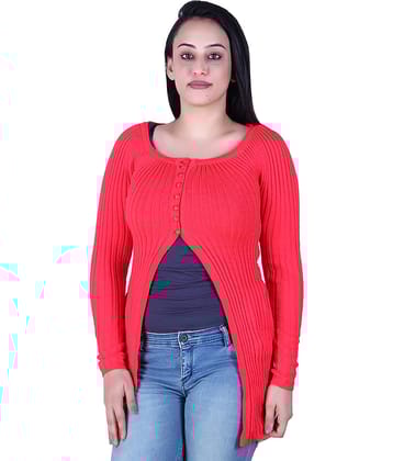 Ogarti Woollen Shrugs - Pink