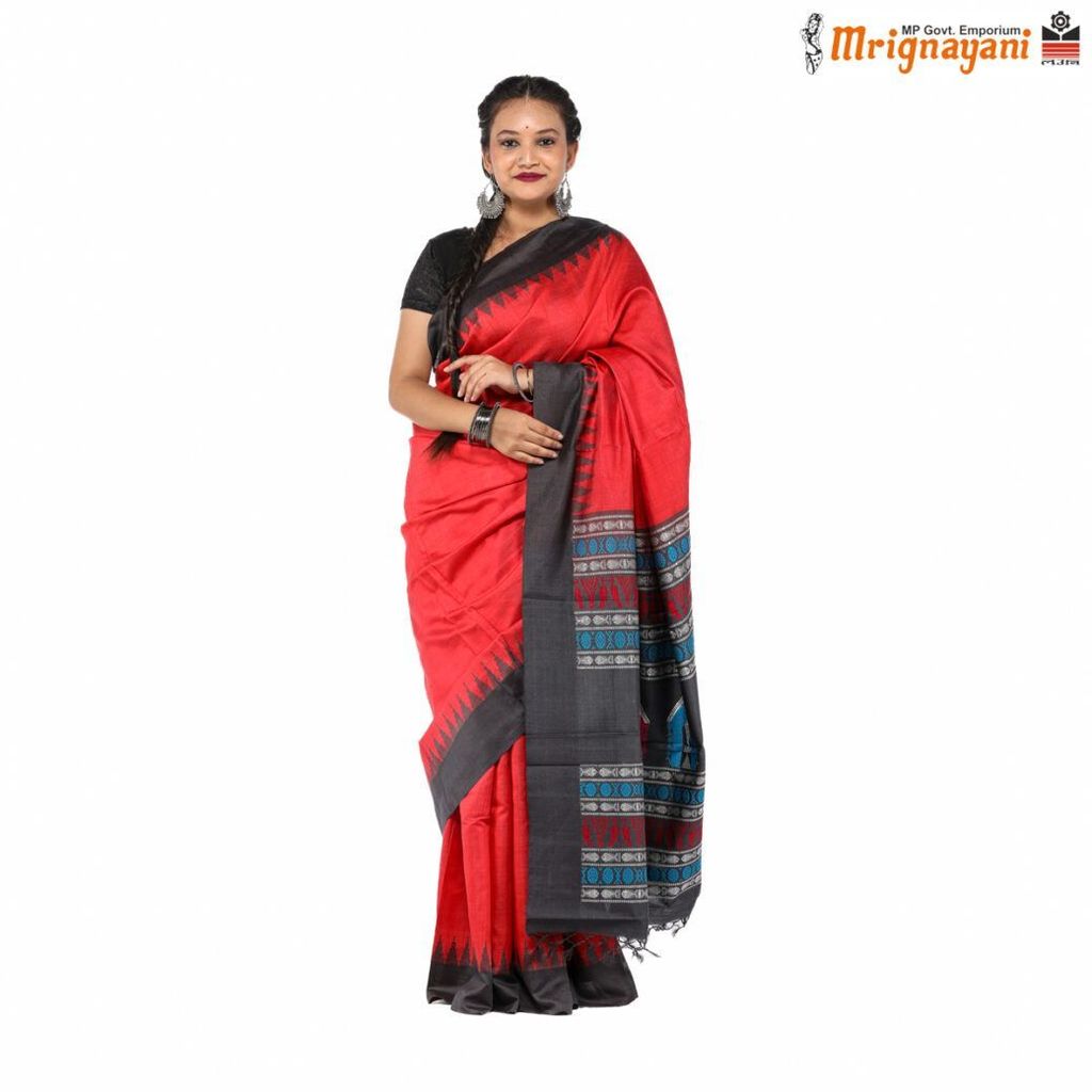 HANDLOOM KOSA SAREE WITH BLOUSE (SKU - 1ST107010222 , SAREE - 1221) - Sarees | Buy online on ZillyBuy