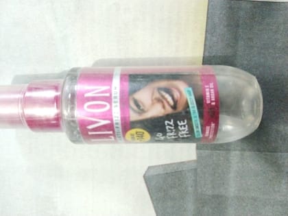 Livon anti frizz serum 