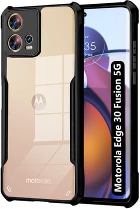 PLUGTECH Slim Shockproof Case | Matte Black Soft | Drop Protection | Precise Cutouts | Premium Mobile Cover for Moto Edge 30 Fusion PLUGTECH Slim Shockproof Case | Matte Black Soft | Drop Protection | Precise Cutouts | Premium Mobile Cover for Moto Edge 30 Fusion