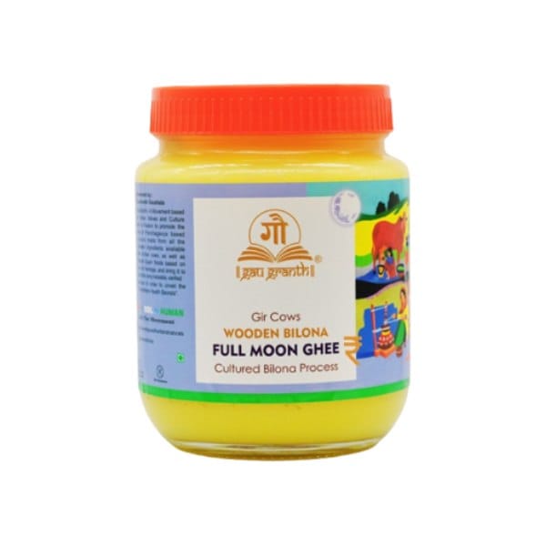 Full Moon Bilona A2 Cow Gir Ghee 1 Ltr