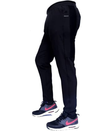 RANBOLT - Black Polyester Men's Trackpants ( Pack of 1 )