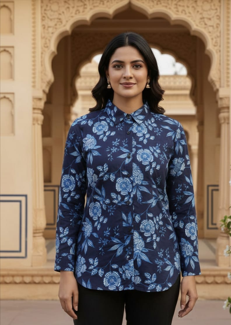 COTTON SHIRT FOR WOMEN Rajasthani Traditional....