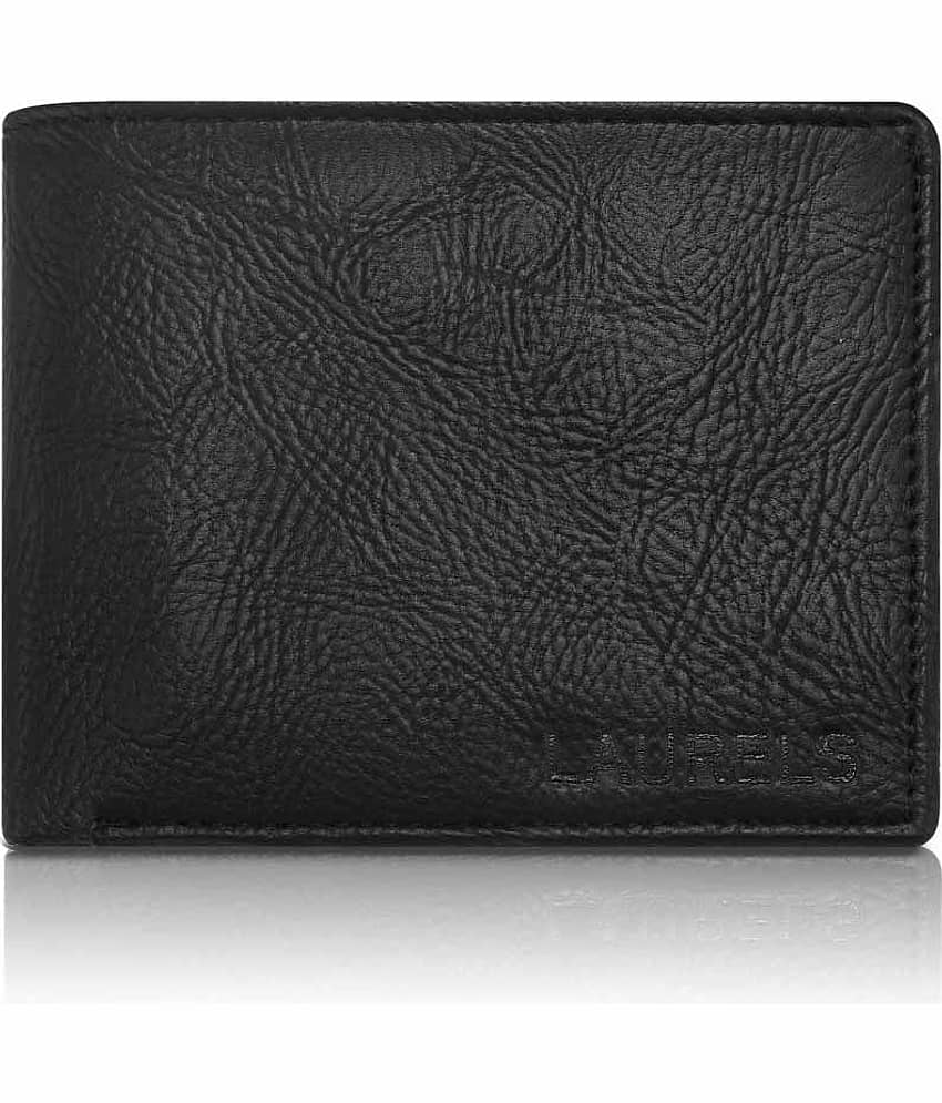 Laurels Black Casual Regular Wallet