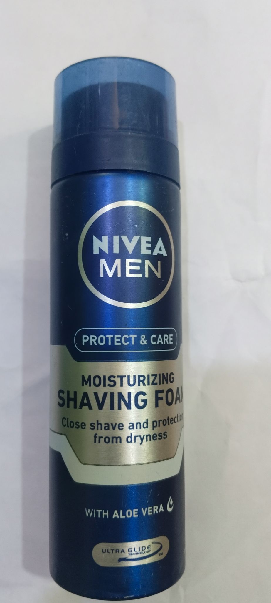 Nivea Men Protect & care Moisturizing Shaving foa Close shave and protecti From dryness With aloe vera c Ultra glide 