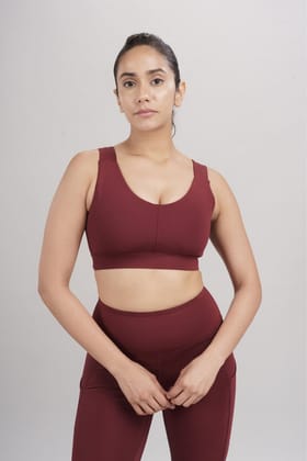 U-Neck Active Bra-XS
