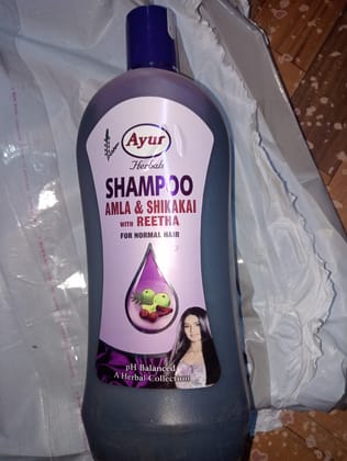 Ayur Herbals Shampoo Amla & shikakai With reetha 