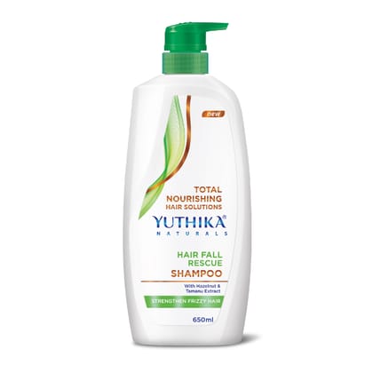 Yuthika Naturals Total Nourishing Hair Solutions Shampoo Hair Fall Rescue 650ml