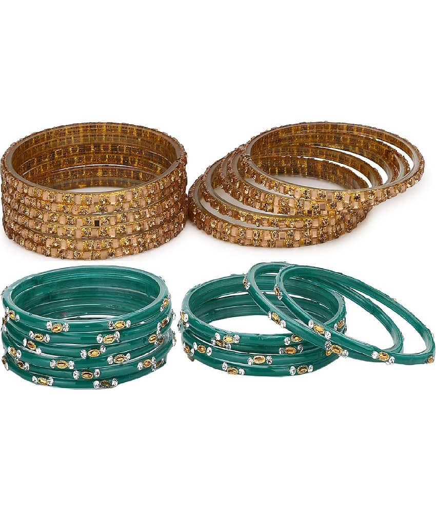 Somil Multicolor Bangle Set ( Pack of 24 )