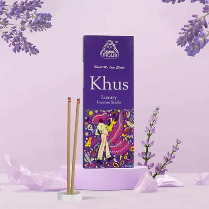 Khus luxury Incense sticks - pack of 12