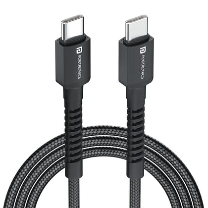 Portronics Konnect X 60W Type C to Type C