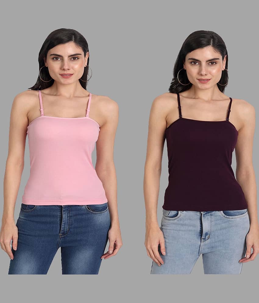 AIMLY Cotton Slip - White Pack of 2