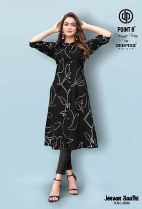 Jeevan Sathi Vol 3 Deeptex Prints Aline Kurti Pure Cotton Jeevan Sathi Vol 3 Deeptex Prints Aline Kurti Pure Cotton