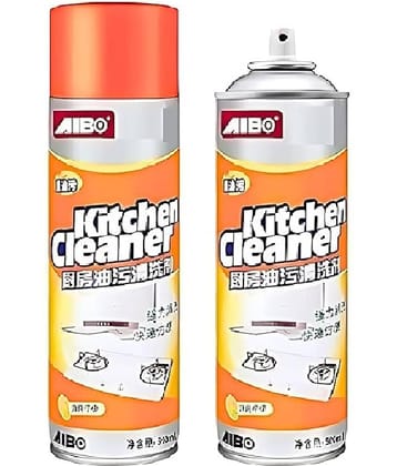 MultiPurpose Kitchen foam Cleaning Spray | Intense Cleaning Formula | Stove,Chimney,Tiles Degreaser Foam Spray |Floral Fragrance |