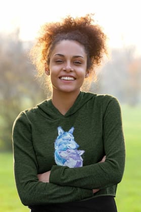 Crop Hoodie (Women) - Snugglebugs (6 Colours)