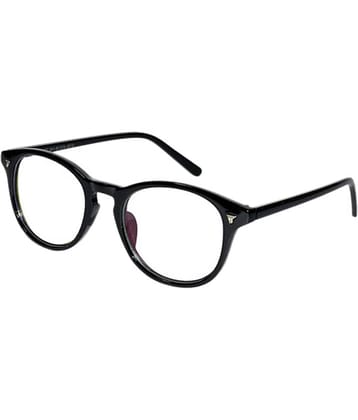 Peter Jones Black Round Spectacle Frame 2179b
