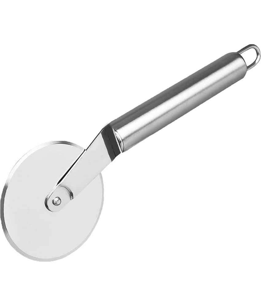 JISUN Silver Stainless Steel Pizza Cutter