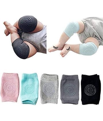 EIGHTEEN ENTERPRISE Assorted Coton Baby Knee Pad -Pack of 2 (2 Pair)