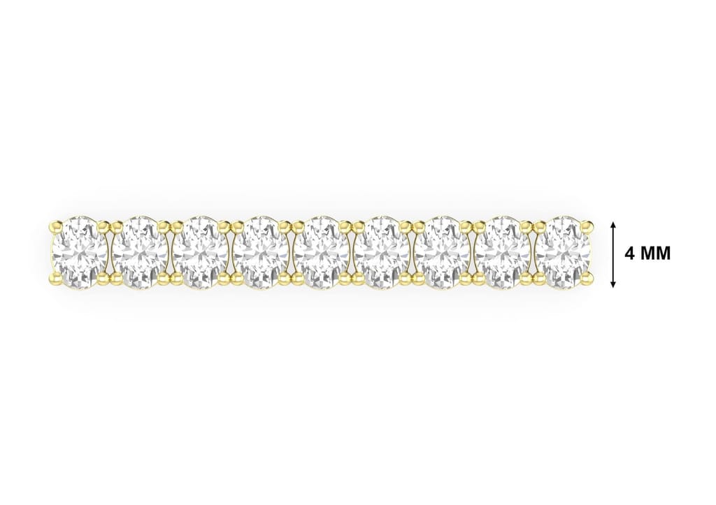 Infinite Ellipses Tennis Bracelet