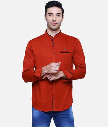 Kuons Avenue - Black Linen Slim Fit Men's Casual Shirt ( Pack of 1 )