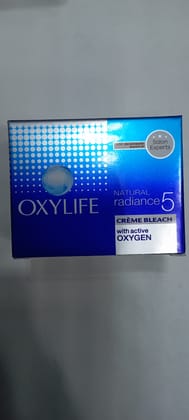 OXYLIFE Cream Bleach natural radiance 5 9g