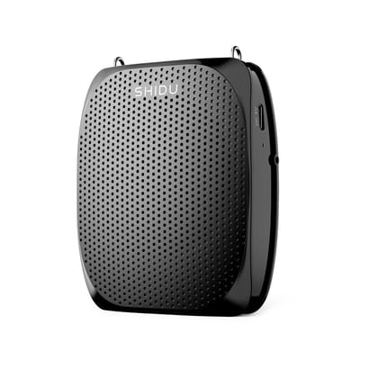 (Refurbished) Shidu S515 - Wired Portable Voice Amplifier with Bluetooth Support (Black) (Refurbished) Shidu S515 - Wired Portable Voice Amplifier with Bluetooth Support (Black)
