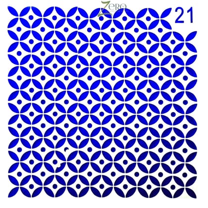 Imported Stencils- 5"*5"- Graphic Design Background 5