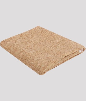 Maharaja - Beige Linen Men's Unstitched Kurta ( Pack of 1 )