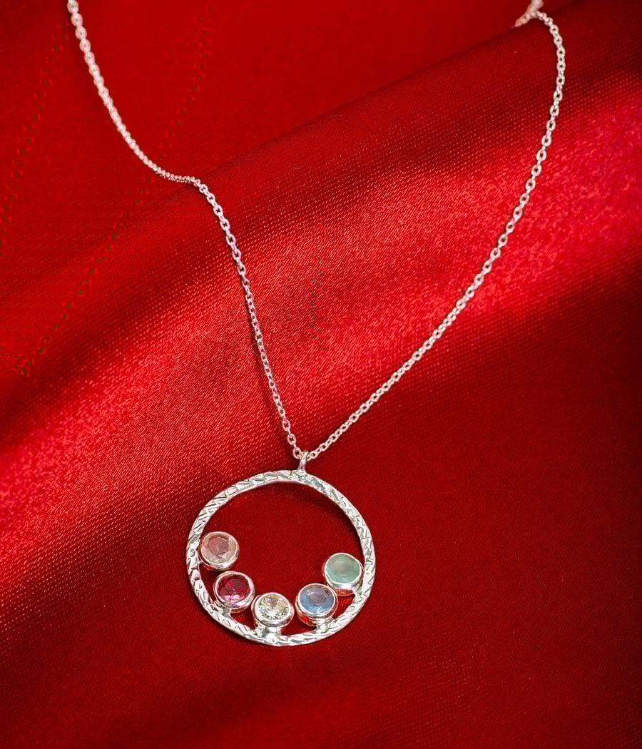 5-Gemstone Necklace
