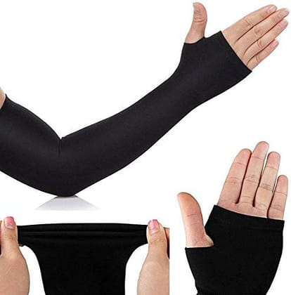 Nawani ICE Skin +UV-Cut Aqua-X, Cool Wristlet 1 Pair, Boys and Girls. ARM Sleeves