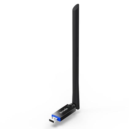 Tenda U10 AC650 Dual-band Wireless USB Adapter with 6dBi Antenna-Black