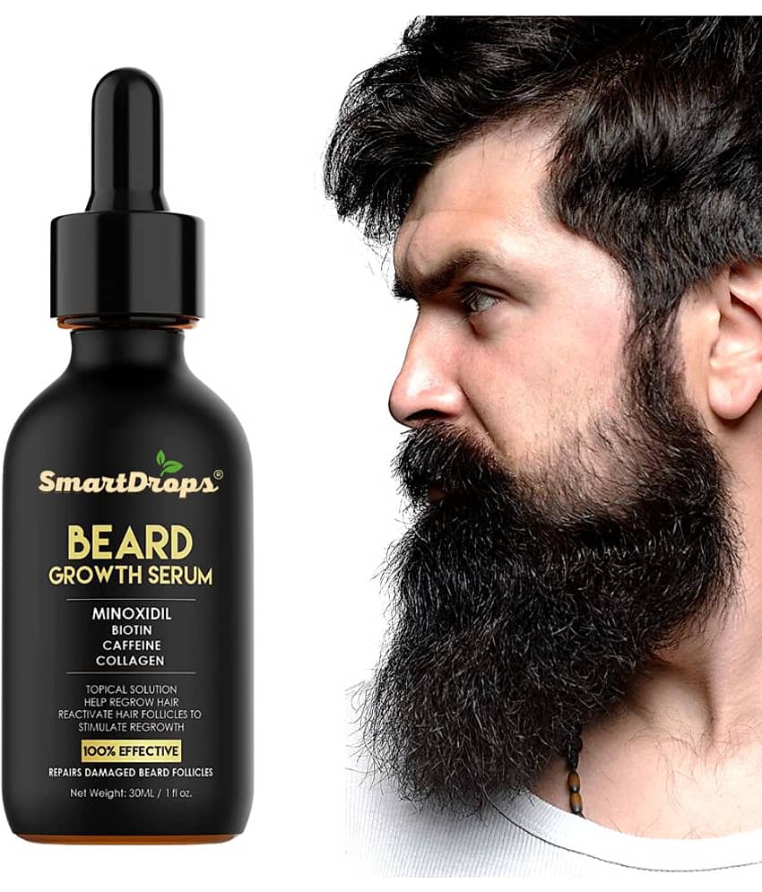 Smartdrops - 30mL For a Shiny Beard Beard Oil ( Pack of 1 )