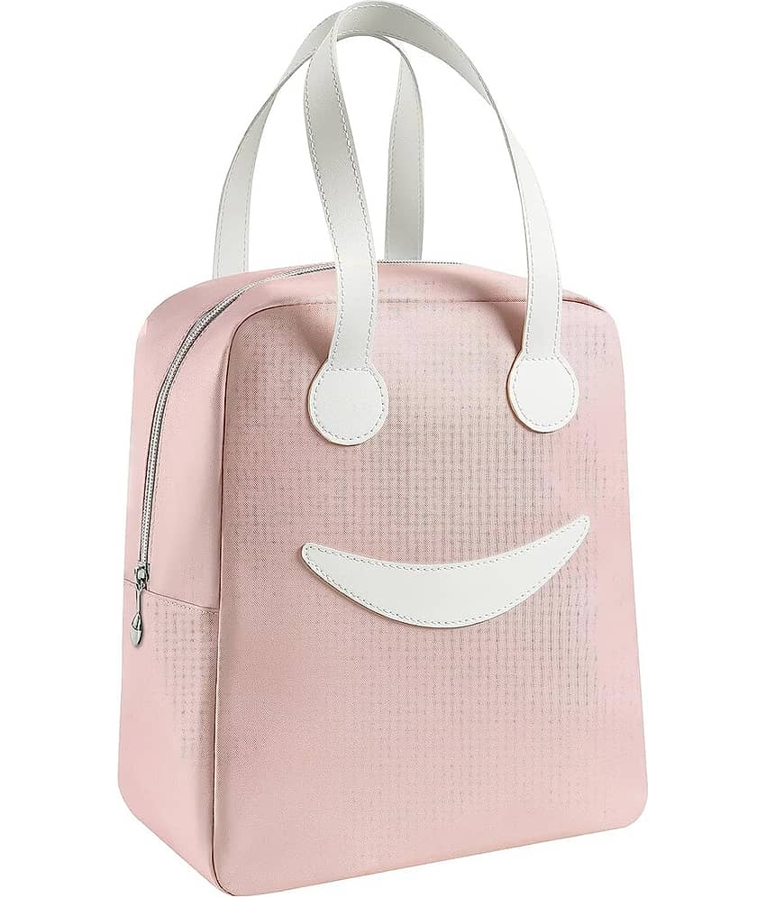 ATIPRIYA Pink Lunch Bags ( 1 Pc )